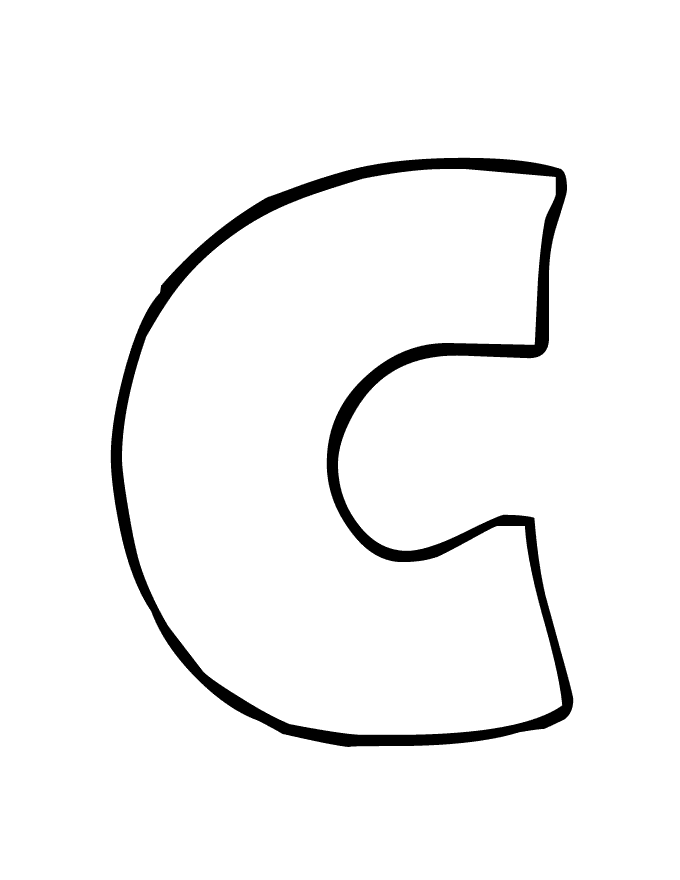 Bubble Letter C