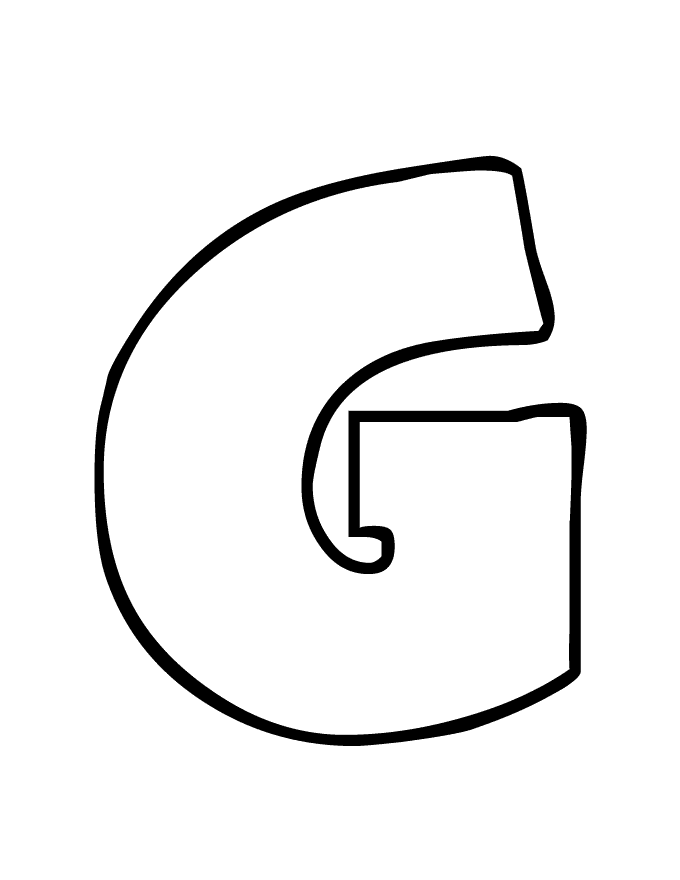 Bubble Letter G