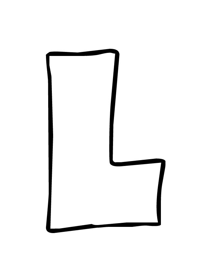 Bubble Letter L