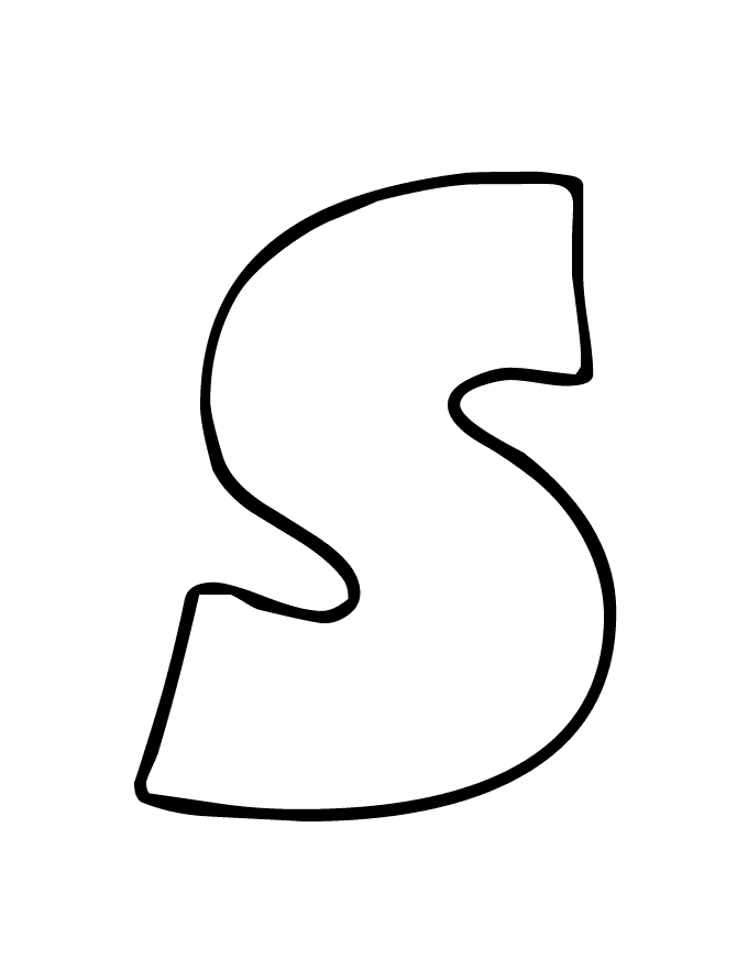 Bubble Letter S