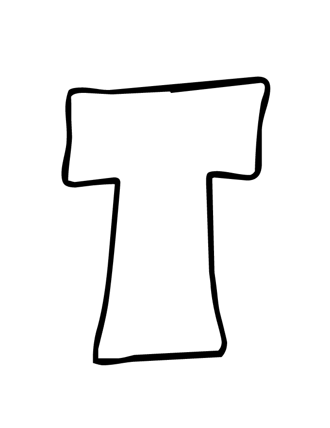 Bubble Letter T